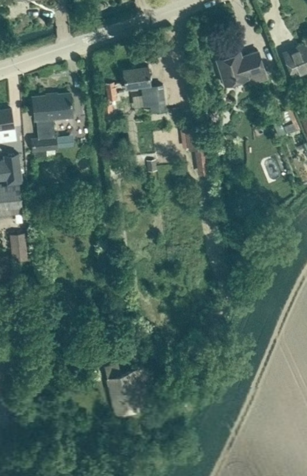 Luchtfoto boomgaard